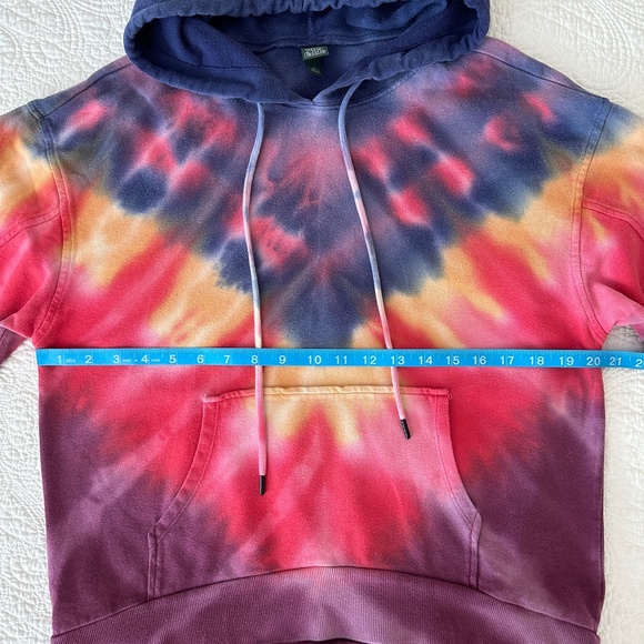 Target Wild Fable Tie Dye Hoodie Sweatshirt Pullover Small - Picture 6 of 9